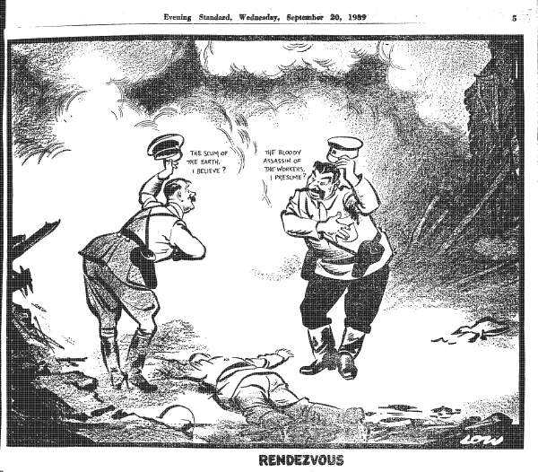 Западноевропейские карикатуры на Сталина