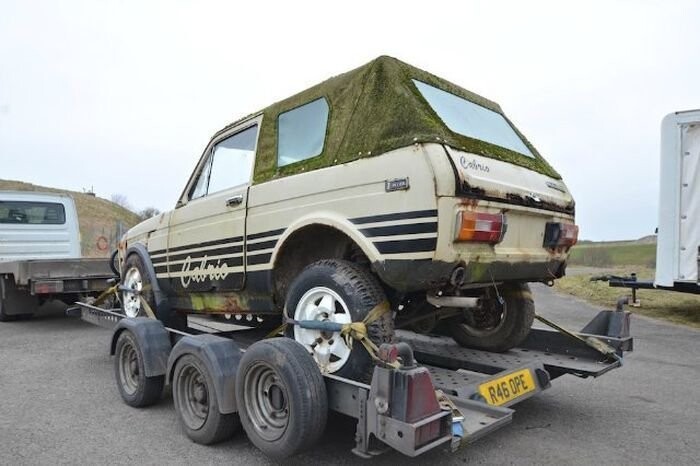 В Великобритании нашли чудом сохранившийся кабриолет Lada Niva 4×4 Cossack Cabrio