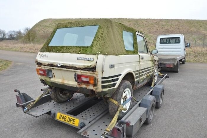 В Великобритании нашли чудом сохранившийся кабриолет Lada Niva 4×4 Cossack Cabrio