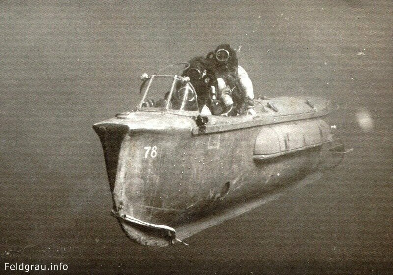 Мини подводная лодка, 1967 год