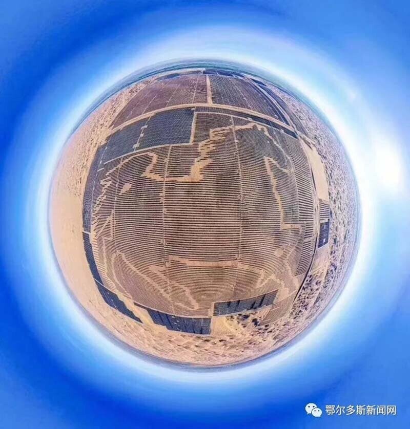 Китайская солнечная ферма попала в Книгу рекордов Гиннесса из-за панелей, формирующих лошадь