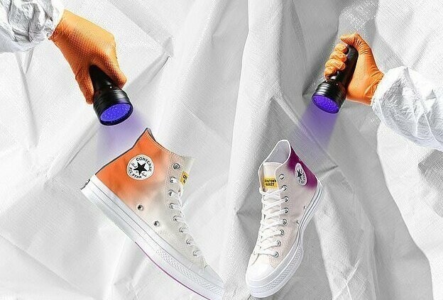 Converse представил кеды, меняющие цвет под ультрафиолетовыми лучами