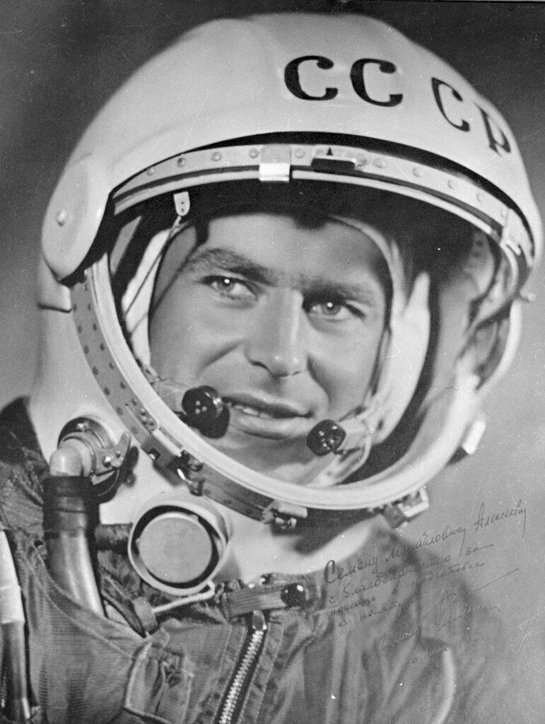 Советский космонавт Герман Титов, 1961.
