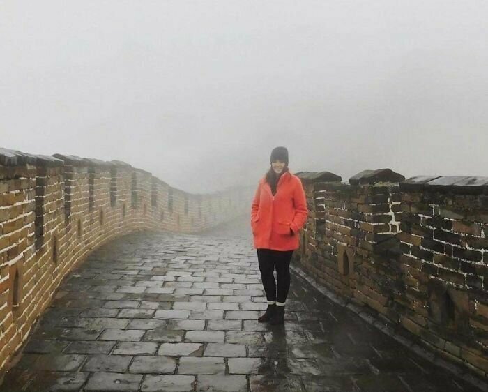 "Я летела 13 часов, чтобы посмотреть на Великую китайскую стену"