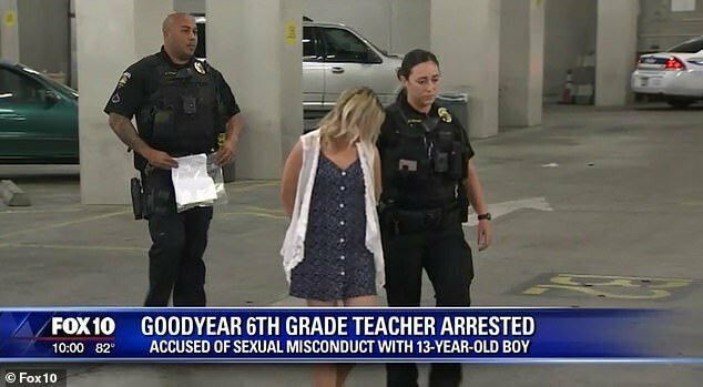 28-летняя американская учительница получила 20 лет за секс с 13-летним учеником