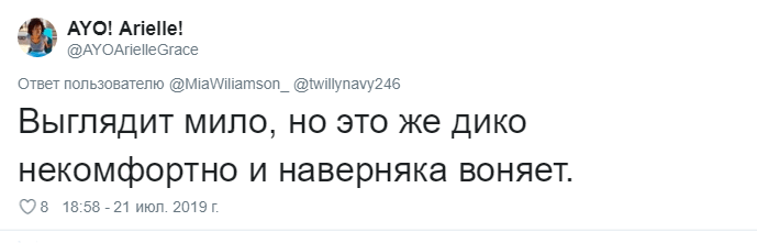 Однако некоторые пользователи со скепсисом отнеслись к идее, ведь есть существенный недостаток: запах!