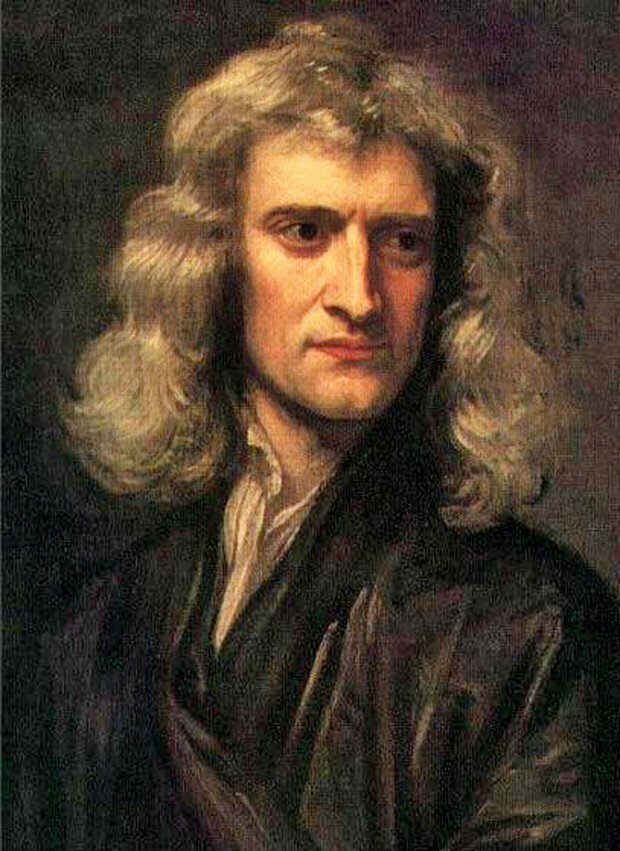 Сэр Исаак Ньютон, физик, математик