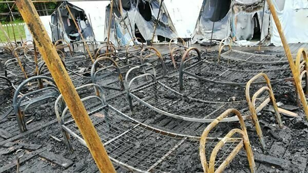 Под Хабаровском сгорел палаточный детский лагерь, есть жертвы