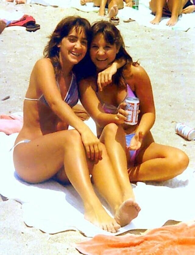 Женская пляжная мода 1980-х