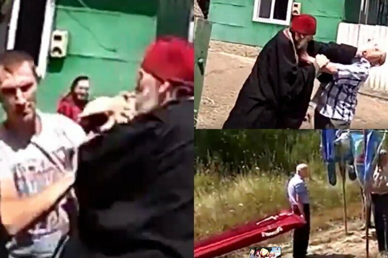 В Молдавии на похоронах священник подрался с односельчанами