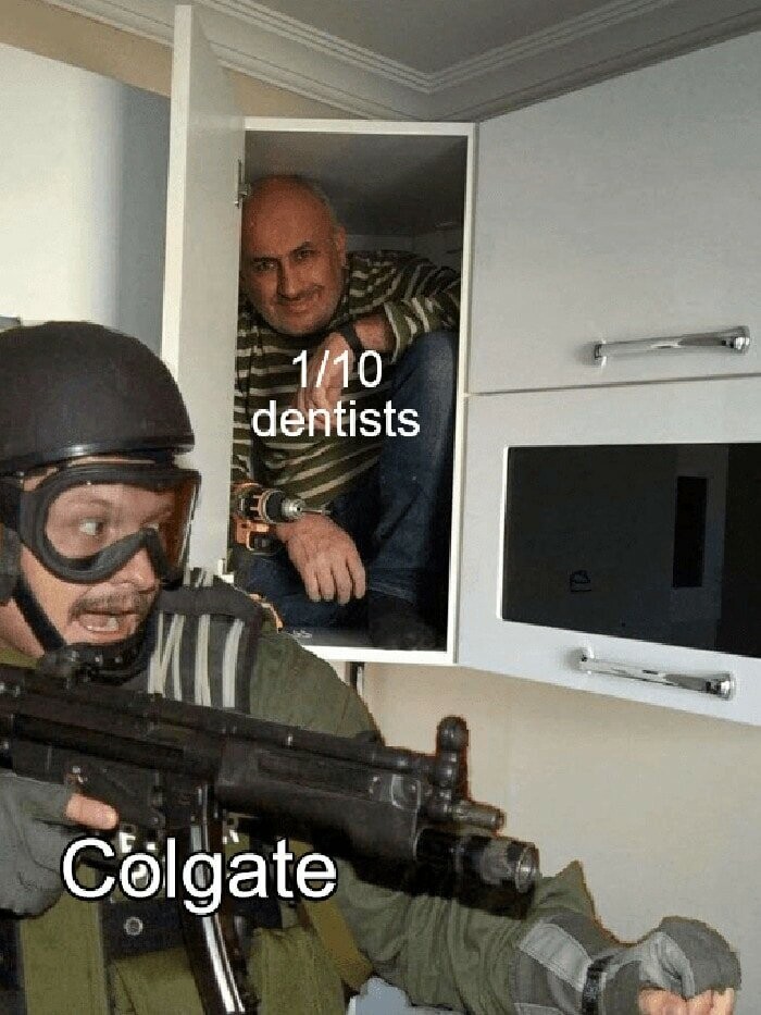 Colgate / 1 из 10 стоматологов