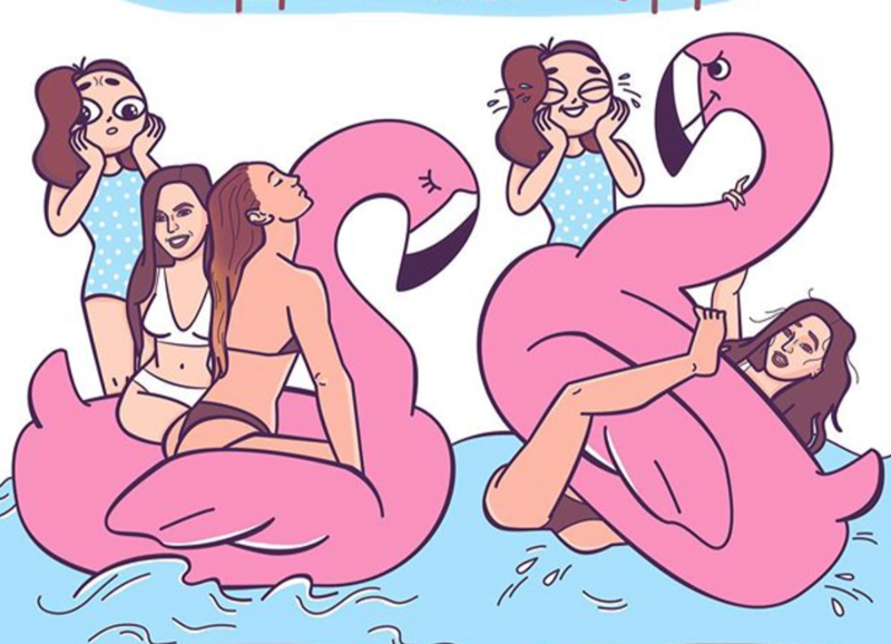 20 комиксов, которые поймут все девушки