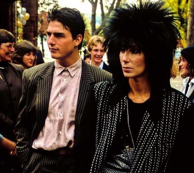 Роман Шер с Томом Крузом в фотографиях 1985 года