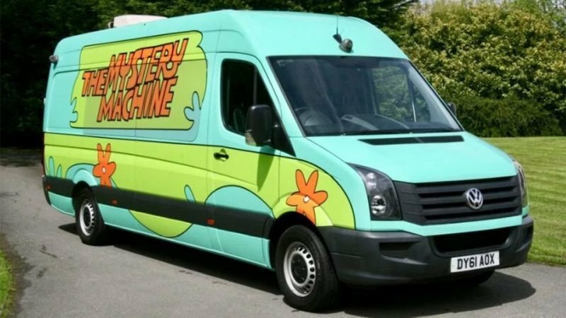 На продажу выставили фургон из мультфильма «Скуби Ду»