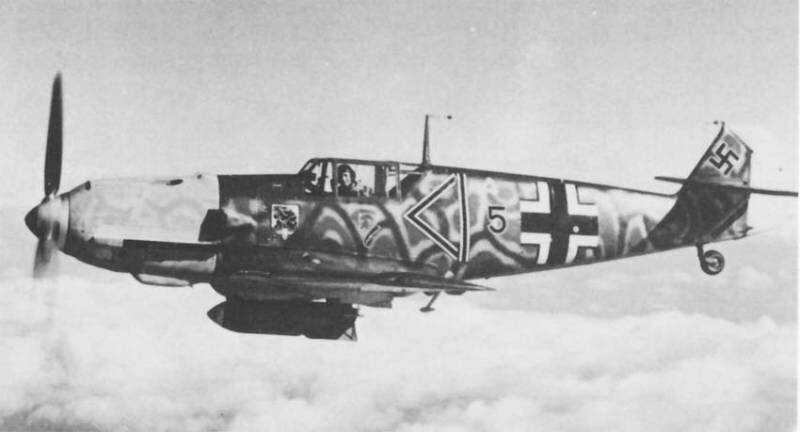 2. «Странная война» и битва за Европу. Bf 109E.