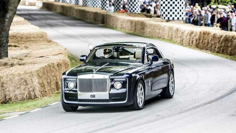 2. Rolls-Royce Sweptail — 12,8 млн долларов