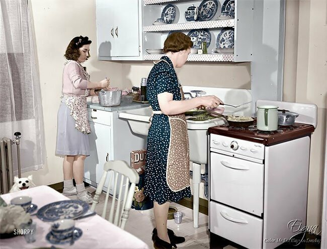 Современная кухня в Массачусетсе, 1942