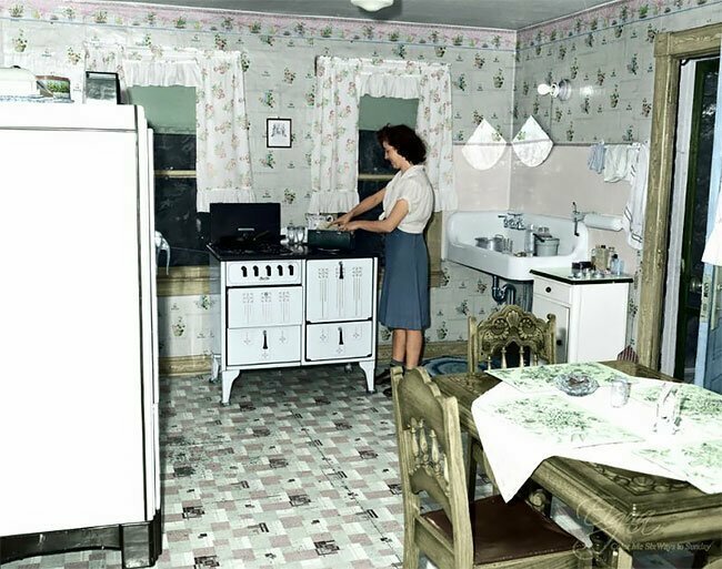 Кухня миссис Пауэлл, 1946