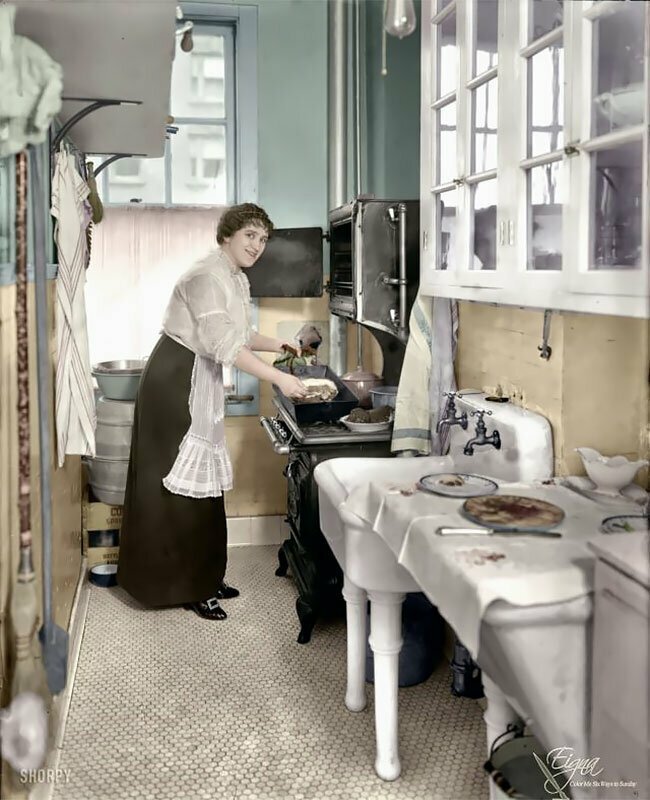 Кухня Маргреты, 1914