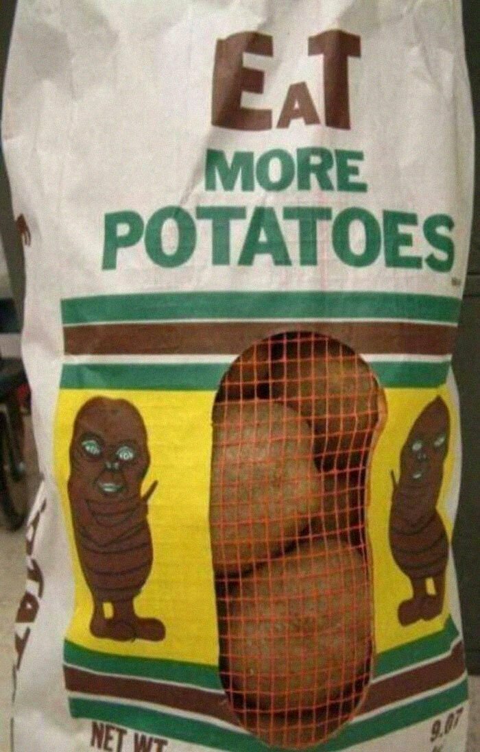 24. "Ешьте больше картофеля"