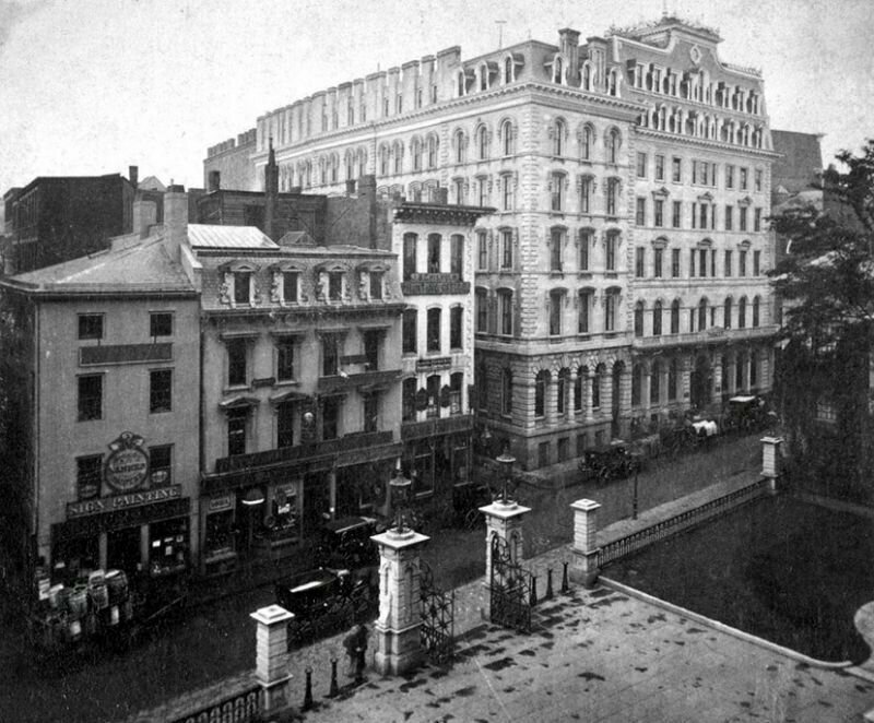 26. Отель Parker House, Бостон, США, конец 1850-х