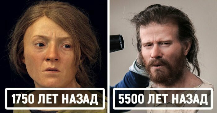 Шведский археолог воссоздаёт лица людей, которые жили сотни и даже тысячи лет назад