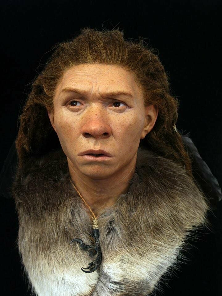 3. Неандертальская женщина, жившая в Гибралтаре