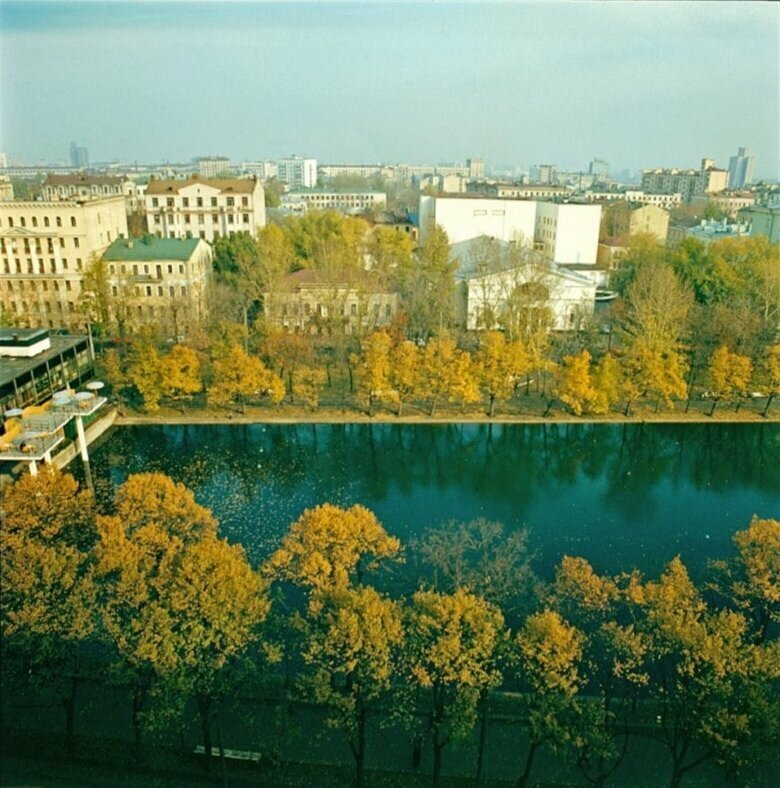 На Чистых прудах в Москве, 1983 год