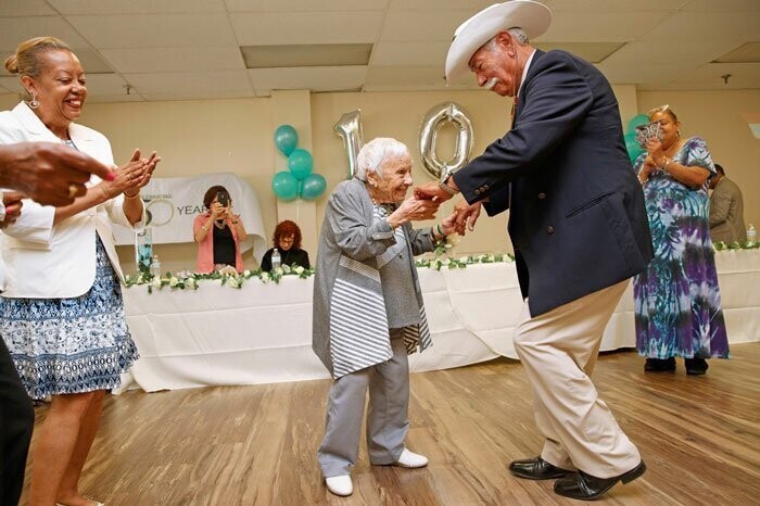 107-летняя женщина уверена, что секрет ее долголетия в безбрачии