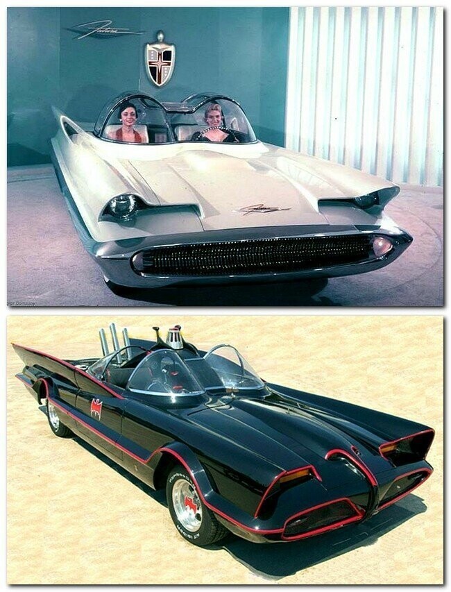 13.  Lincoln Futura — это концепт-кар, разработанный Lincoln для Ford Motor Company. Он был собран вручную дизайнерской фирмой Ghia в Италии в 1954 году.