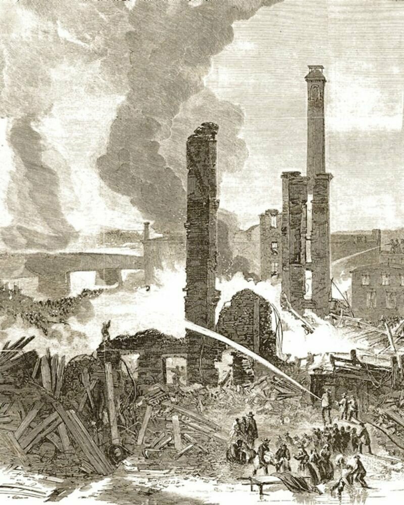 Фабрика «Пембертон Милл», Лоренс, Массачусетс, 10 января 1860 года