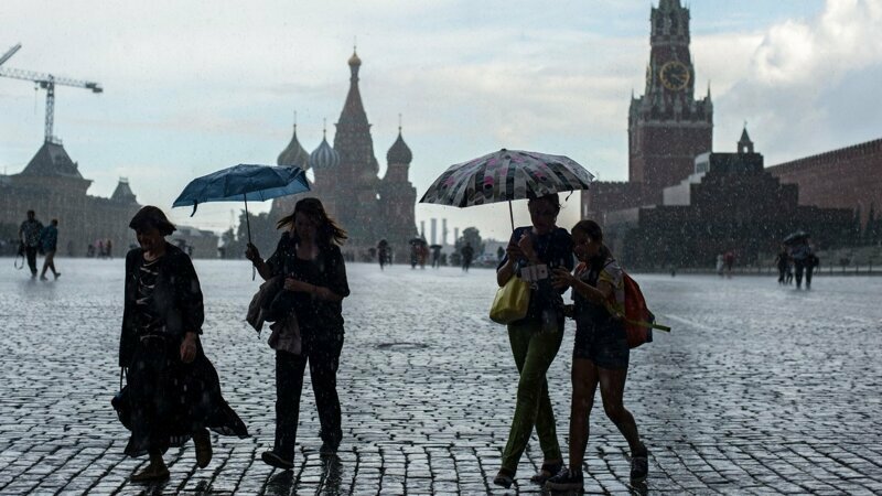 Холодное лето в Москве установило рекорд века