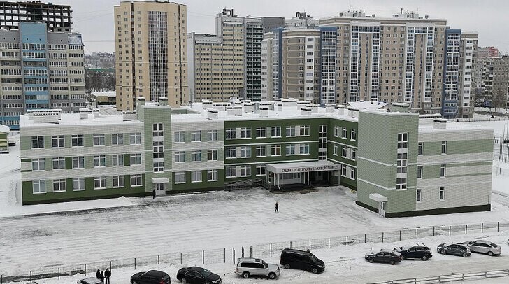 Новая школа на 550 мест открылась в Барнауле