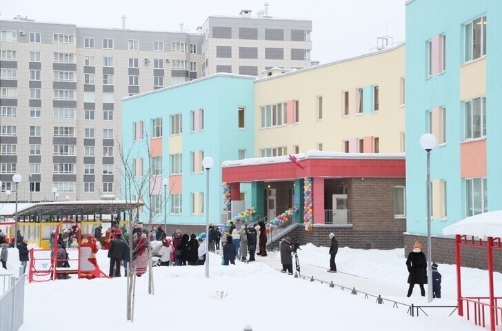 Детский сад на 195 мест открыт в Санкт-Петербурге
