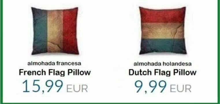 Французские флаги точно выше ценятся!