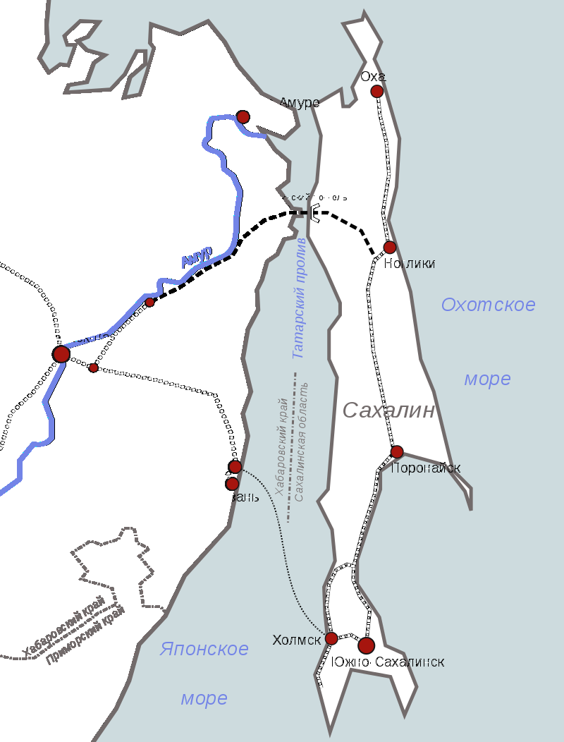 Сахалинский тоннель — незавершённый проект тоннельного перехода через пролив Невельского от мыса Лазарева на материке к мысу Погиби на Сахалине