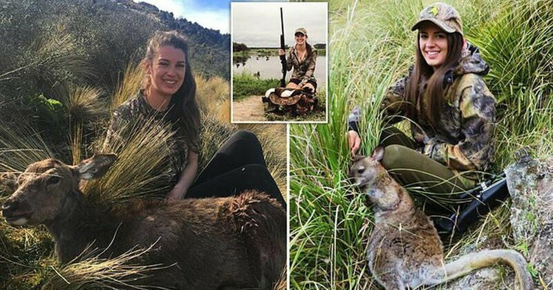 Охотница из Новой Зеландии получает комментарии с угрозами, но это ее не смущает