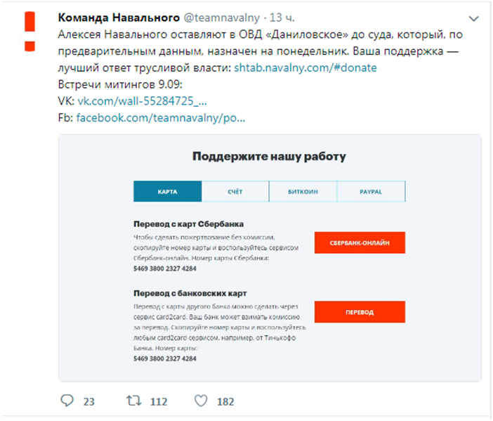 Нет повода не заработать. Навальнисты клянчат денег, чтобы Соболь прекратила «голодать»