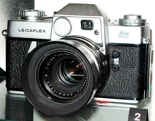 А вот, например, фотоаппарат Leicaflex (1964 г.) 