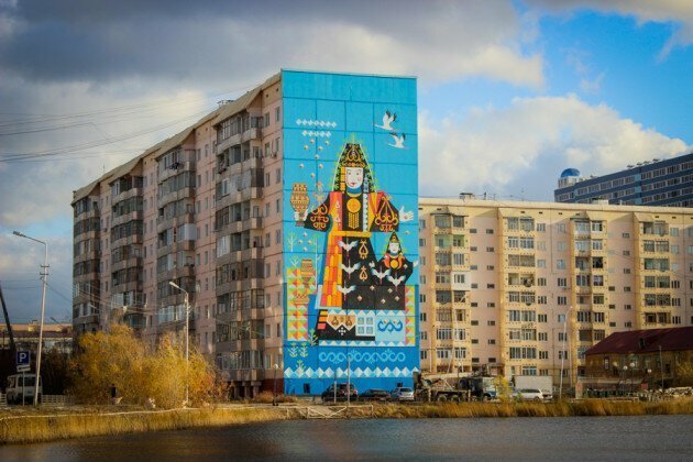 Граффити Якутии