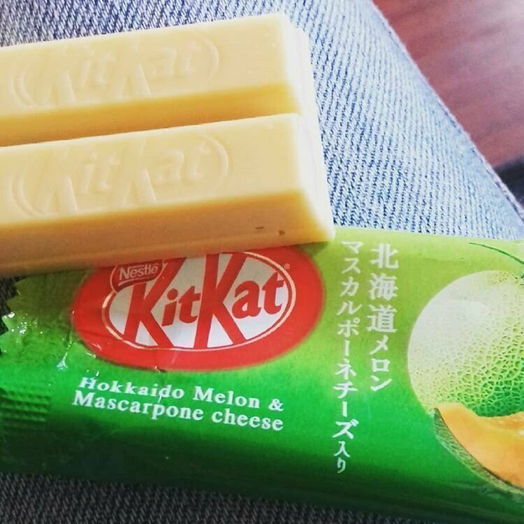 27. Kitkat со вкусом дыни