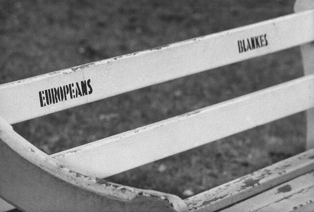 Скамейка в Альберт-парке, Дурбан, 1960 г.