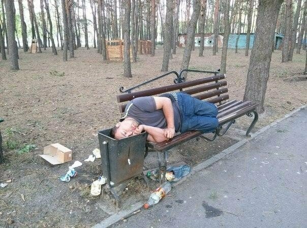 И в голове мусор и голова в мусоре - все на своих местах