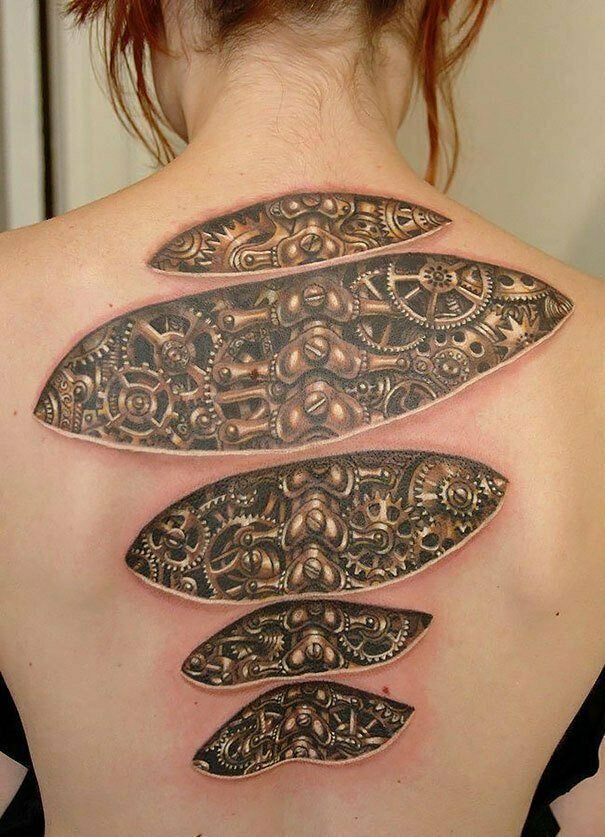 Татуировки, которые гипнотизируют
