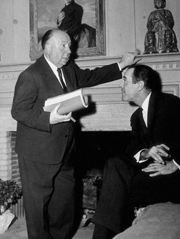 С Генри Фондой на съемках фильма «Не тот человек», 1957 год.