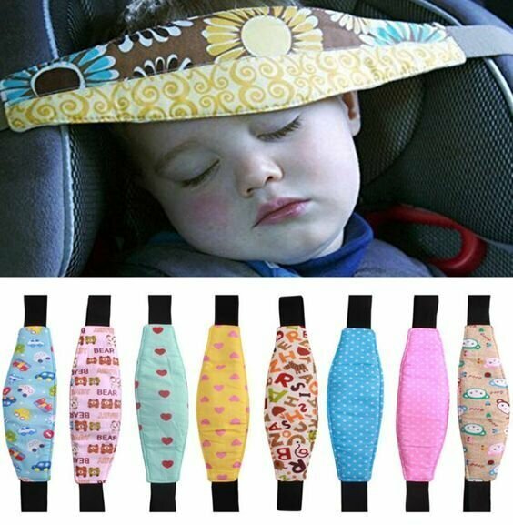 А еще простая тряпочка на резинке поможет вашем ребенку во сне - поддержит его голову