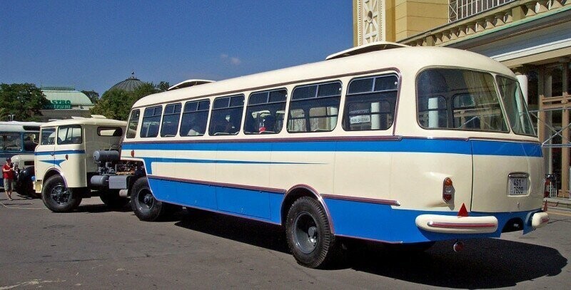 Чехословацкий пассажирский автобус Karosa NO 80