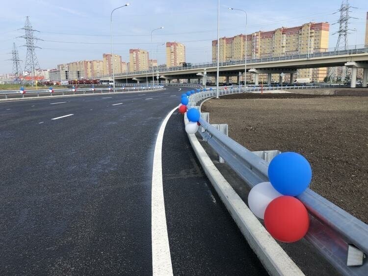 В Тюмени торжественно открыли кольцевую автодорогу (ТКАД) протяженностью 55 км