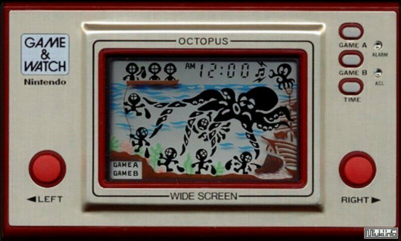 Японская игра «Game & Watch». Прототип легендарной советской «Электроники»