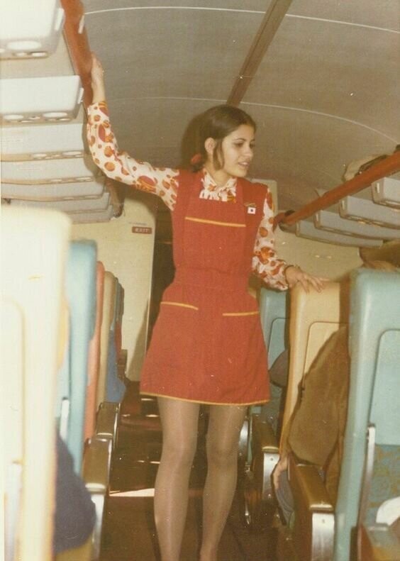 Дни когда наши мамы и бабушки были стюардессами